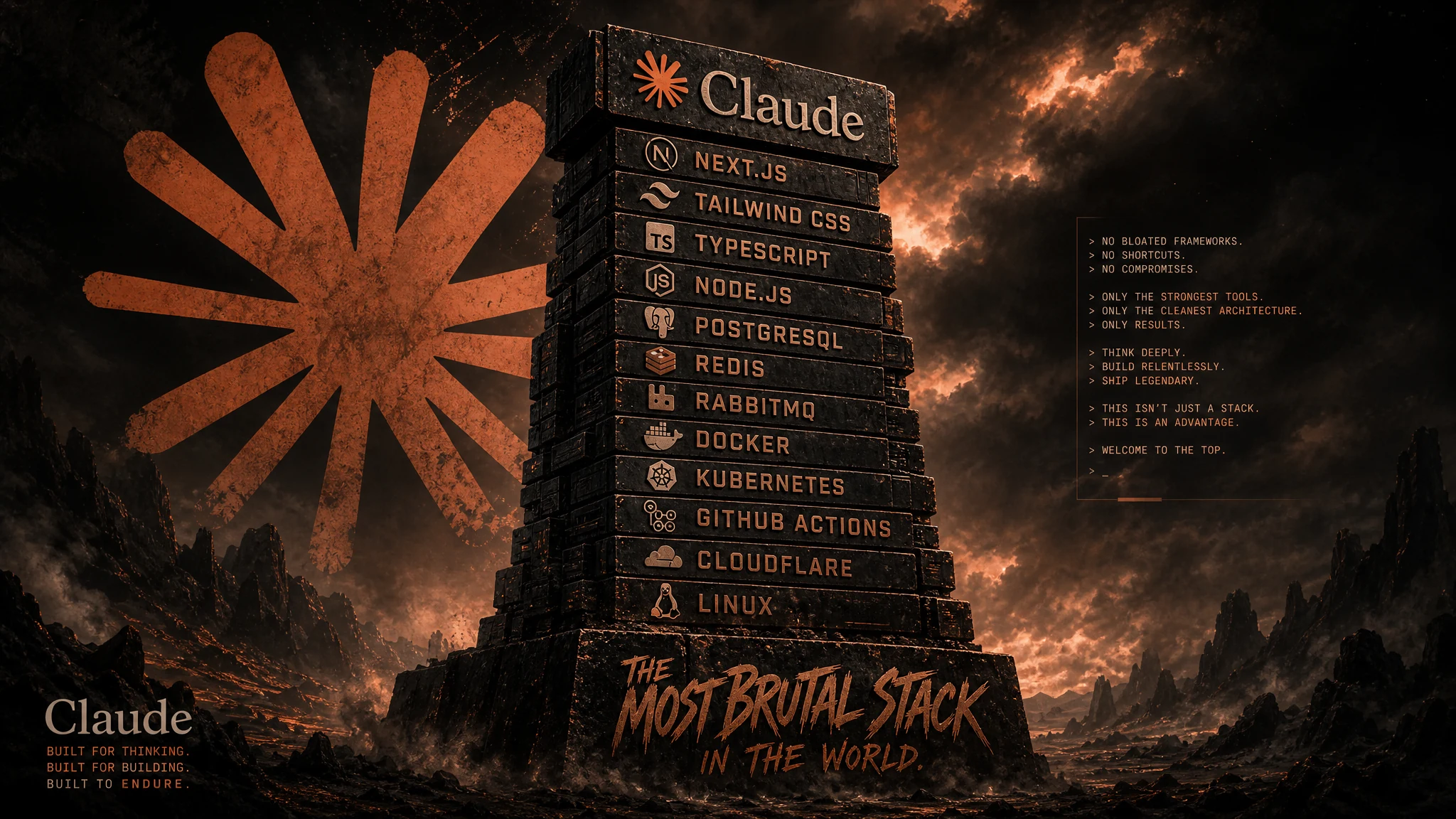 The most brutal stack in the world